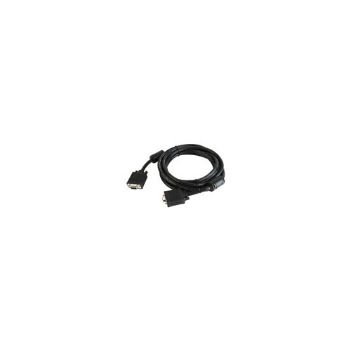 Gembird Noir Cablexpert Premium Cc-Ppvga-5M-B - Câble Vga - Hd-15 (Vga) (M) Pour Hd-15 (Vga) (M) - 5 M - Moulé, Vis Moletées
