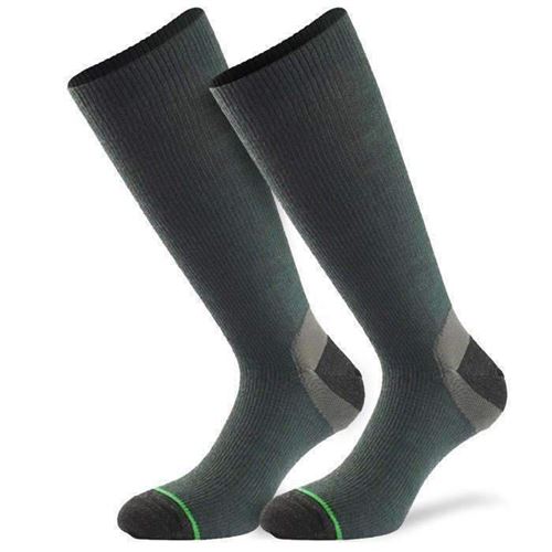 Chaussettes Walking 1000 Mile - Vert olive - XL (45 - 46)