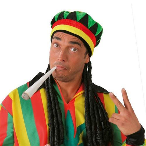 bonnet jamaïcain rasta dreadlocks - 13986 Fiestas Guirca