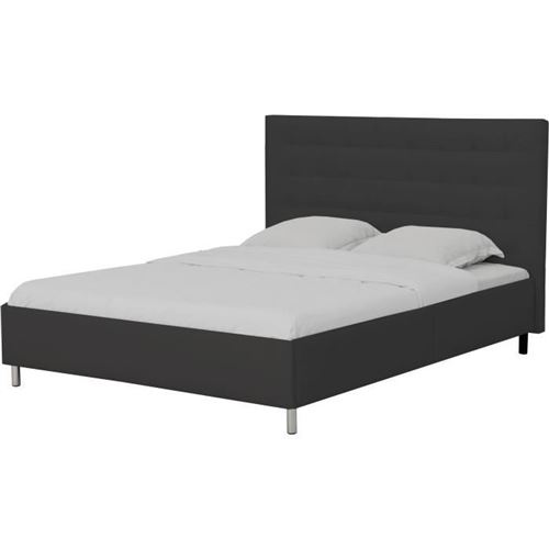Lit Adulte Tyyli 160x200 - Simili Noir