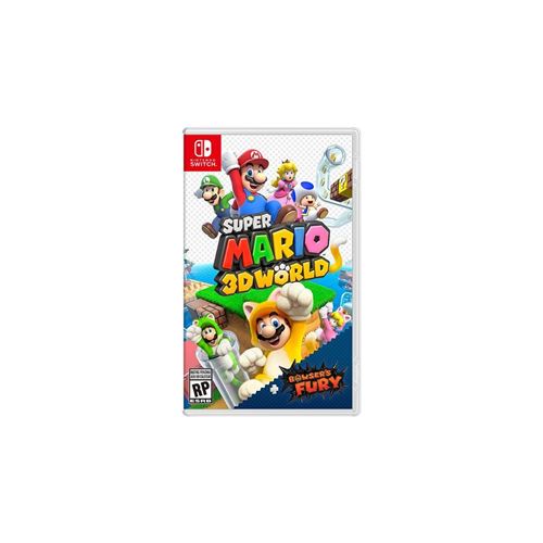 Nintendo Super Mario 3D World + Bowser’s Fury Standard+Module complémentaire Anglais, Italien Nintendo Switch