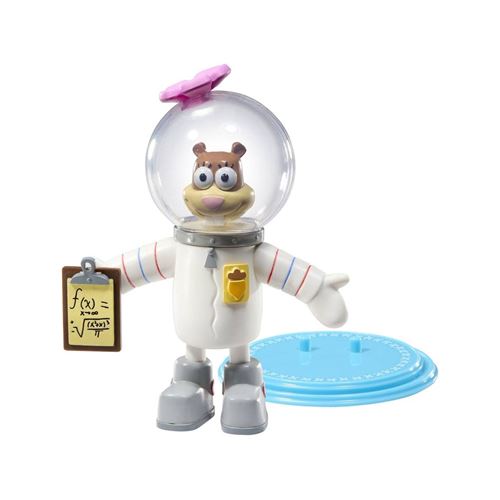 Noble Collection Bob L'éponge - Sandy Cheeks Bendyfigs - Image 2