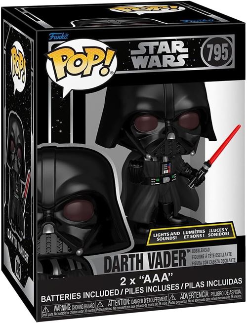 Non Communiqué Multicolore Figurine Funko Pop! N°795 | Star Wars | Darth Vader (Sfx)