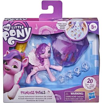 Mini figurine My Little Pony Aventure de cristal pétales de princesse