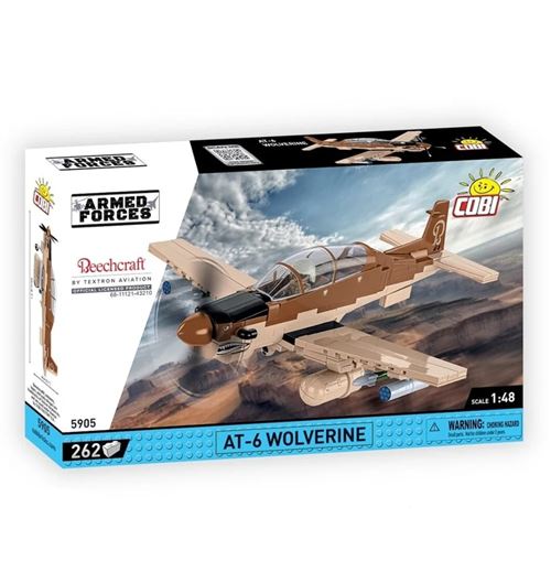 Non Communiqué Marron Cobi 5905 - Avion At-6 Wolverine - Jeu De Construction