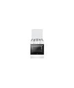 Cuisinière 4 foyers gaz four multifonctions catalyse 74l largeur 60cm blanc Fagor facg2002b