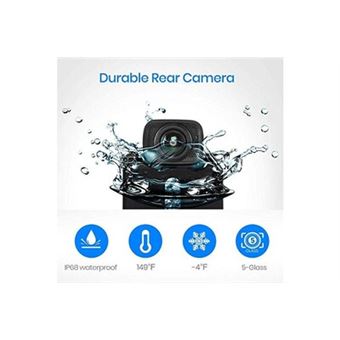 Auto-vox caméra de recul sans fil - caméra de recul avec signal numérique  stable, caméra de voiture etanche ip68， avec 4. 3'' lcd moniteur et super  vis - Caméra de surveillance 