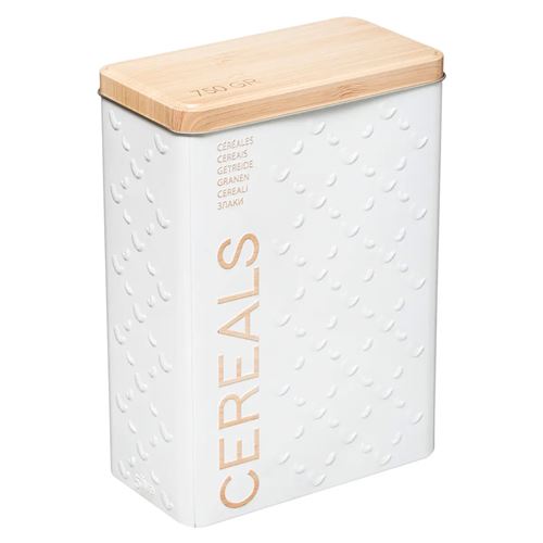 Five Simply Smart - Boîte à Céréales Scandi - 24cm - Blanc - Image 3