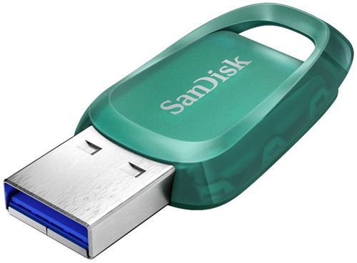 Cl&eacute; USB Ultra Eco lecteur USB flash 128 Go USB Type-A USB 3.2 SDCZ96-064G-G46 Vert