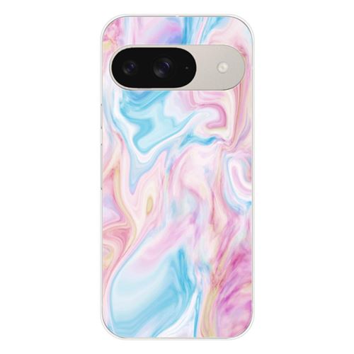 Coque en silicone imprimée compatible Google Pixel 9 Soap