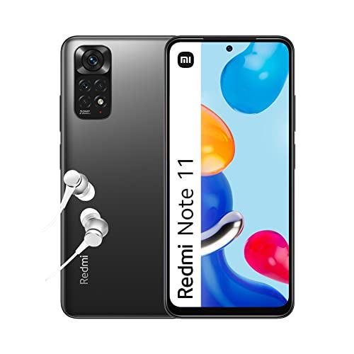 Smartphone Xiaomi Redmi Note 11 6.4” FHD+ Snapdragon 680 4Go 128Go MIUI 12 Gris Graphite