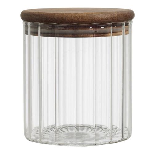 Non Communiqué Transparent Bocal De Conservation En Verre "Jim" 50Cl