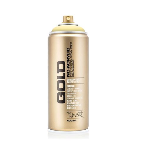 Non Communiqué Bombe De Peinture - Gold - Acrylique - Vanilla - G1000 - 400Ml - Montana Cans product image