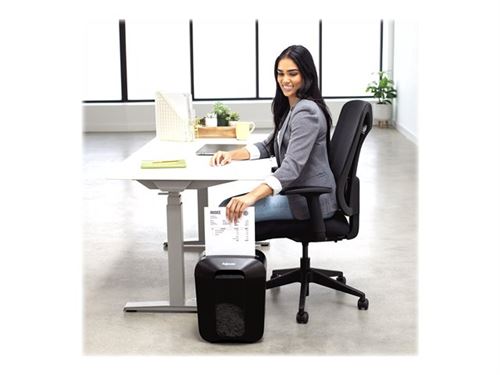Fellowes Powershred LX45 - Destructeur de documents - coupe croisée - 4 x 37 mm - P-4