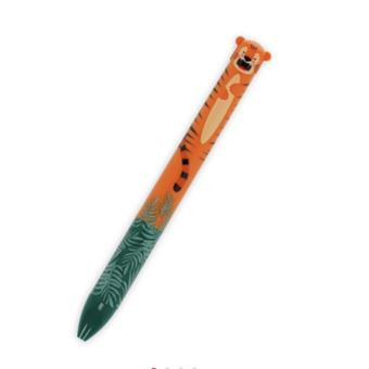 Click and clack - stylo bicolore Tigre