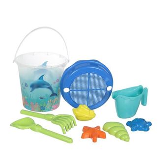 Jeu de plein air Ecoiffier Seau garni décor dauphin 21 cm
