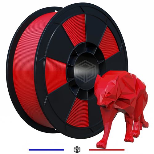 Filament PLA pour imprimante 3D - Grossiste 3D - G3D PRO - Rouge