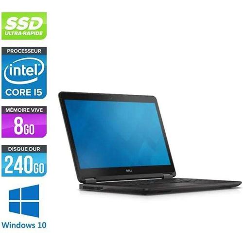 Ordinateur portable DELL 14 240 go SSD 2.30 ATI Intel HD Graphics DDR3