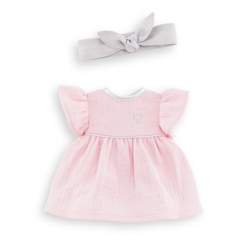 Non Communiqué Multicolore Robe Et Bandeau Pour Poupée Ma Corolle