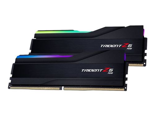 G.Skill Trident Z5 RGB DDR5-5600 - 32GB - CL40 - Dual Channel (2 pcs) - Intel XMP - Schwarz mit RGB