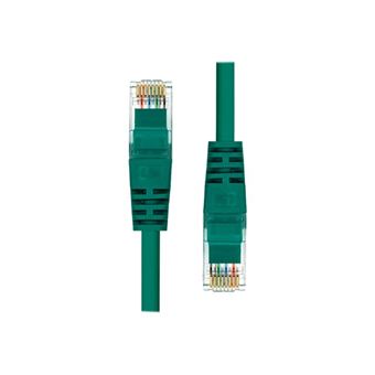 ProXtend - Cordon de raccordement - RJ-45 (M) pour RJ-45 (M) - 25 cm - UTP - CAT 5e - moulé, sans crochet - vert - 1