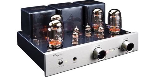 Cayin CS-55A KT88 Silver - Amplificateur HiFi Int&eacute;gr&eacute; &agrave; Tubes
