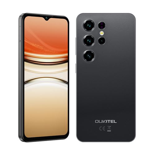 Smartphone Oukitel C2 6.52 , 16Go 64Go, 5000mAh,13MP+5MP ,Dual SIM 4G, GPS, Téléphone Portable -198g-Noir