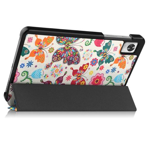 4€ sur Housse etui coque pochette simili cuir pour Realme Pad (10,4 pouces)  - PAPILLONS - htdmobiles - Housse Tablette - Achat & prix