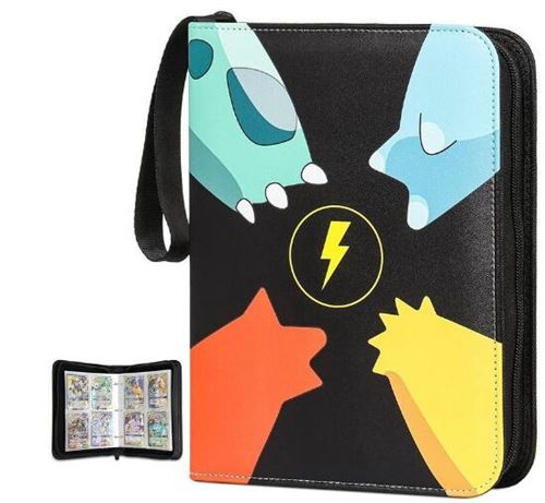 Albums de rangement de cartes Pokémon pour enfant cadeau HAOBUY cahier de collection, peut contenir 400 psc - E style