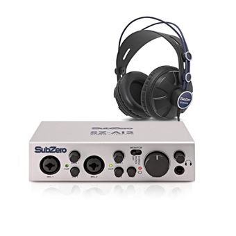 Pack avec Interface Audio AI2 et Casque SubZero - 1