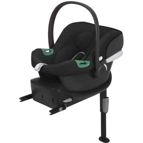 Siege Auto Cybex Aton B2 I-Size + Base One - Groupe 0+ - Isofix - Volcano Black