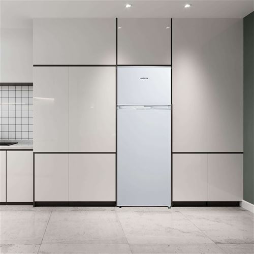  R&eacute;frig&eacute;rateur combin&eacute; Edesa EFT-1411 WH Pose libre 204 L Blanc