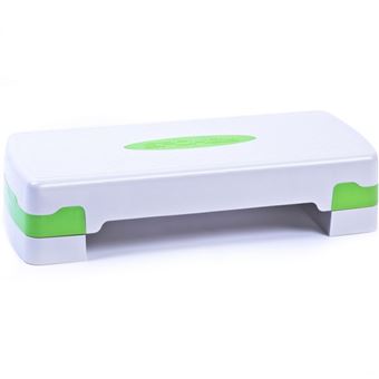 Stepper d'aérobic spokey blanc et vert - 1