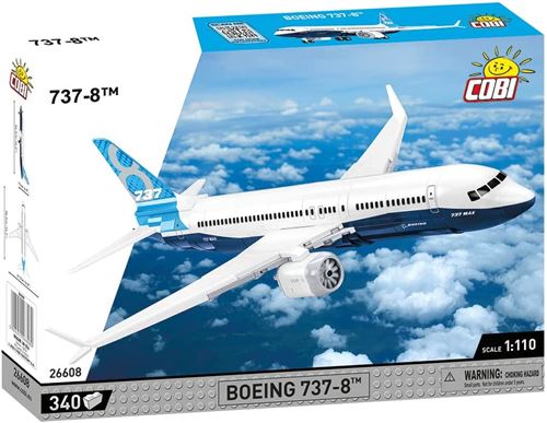 Cobi 26608 - Avion Boeing 737-8 (Jeu de Construction)