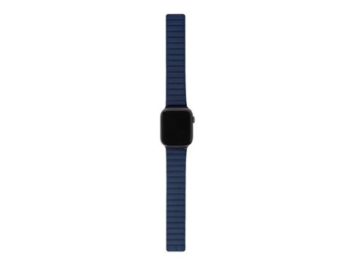 Decoded Traction Strap Lite - Boucle pour montre intelligente - marine mat - pour Apple Watch Hermès Series 7, Hermès Series 9, Nike Series 7, Series 10, Series 8, Series 9