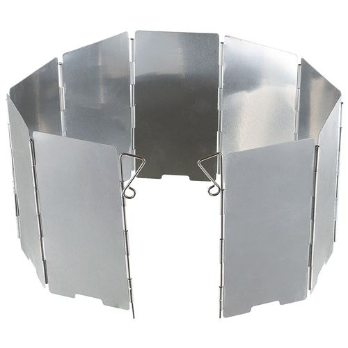 Pare-vent rechaud pliable petit 9 lattes 6.5 x 13 cm fox outdoor