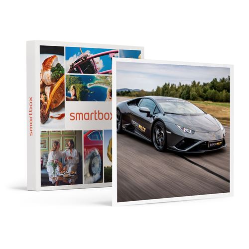 SMARTBOX - Coffret Cadeau Stage de pilotage : 5 tours sur le circuit de Chambley en Ferrari 488 GTB, Lamborghini Huracán ou Porsche 911 GT3-Sport & Aventure