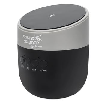 Haut-parleur Bluetooth® Sound Science Manhattan avec chargeur sans fil - 1