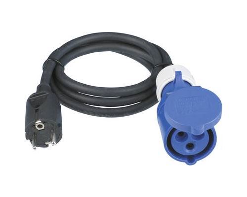 REV 0577750555 alimentation Rallonge 16 A noir 1.50 m H07RN-F 3G 1,5 mm²