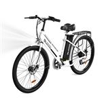 RCB Vélo électrique pour Adultes avec Une autonomie de 90km (Impact  environnemental).RK15 E-Bike de Banlieue,Pneus résistants de 26 Pouces  &Fourche à