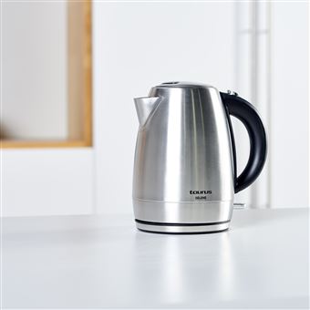 Bouilloire électrique Taurus Selene de 2200W avec réservoir de 1,7L et arrêt automatique