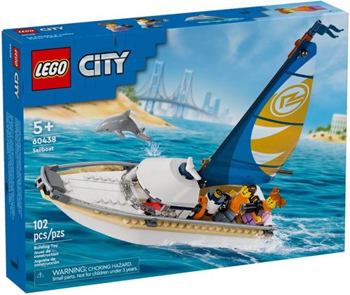 LEGO® City 60438 Le voilier