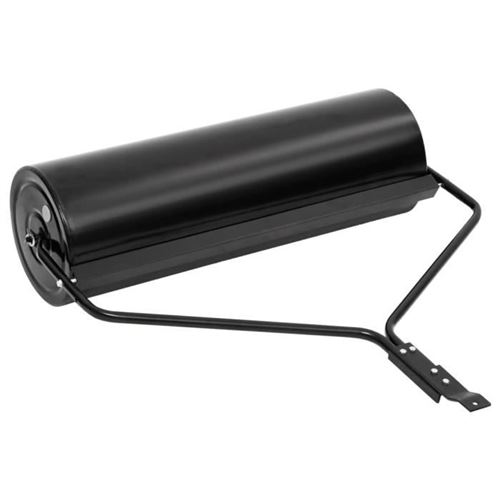Rullo Da Giardino A Spinta Nero 63 L Ferro - Vidaxl