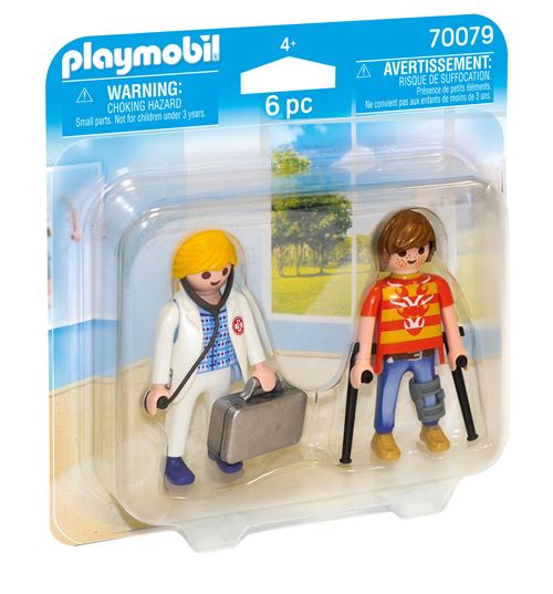 Playmobil City Life 70079 Médecin et patient État correct - Playmobil reconditionné disponible sur Fnac