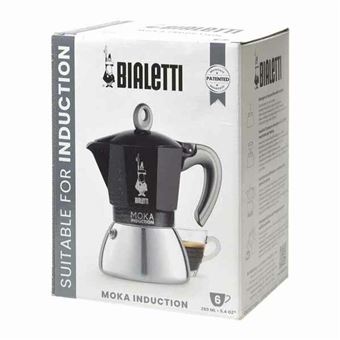 Cafetière italienne 6 tasses Perfecta induction - Bra par 21,60