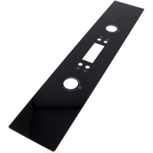 Facade bandeau de commande en verre pour Four Proline