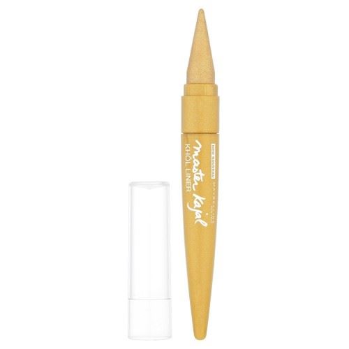 Maybelline Master Kajal Khol Liner Oriental Gold X 3