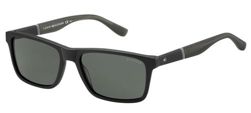 Tommy Hilfiger lunettes de soleil TH1405/S KUN/P9 homme noir/vert
