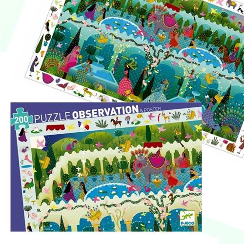 Puzzle Djeco Observation Les 1001 Nuits 200 Pcs 6 Ans +