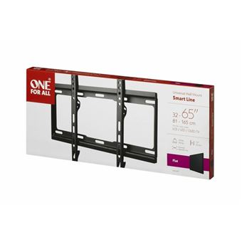 Support mural TV One For All WM 2411 81,3 cm (32) - 165,1 cm (65) rigide